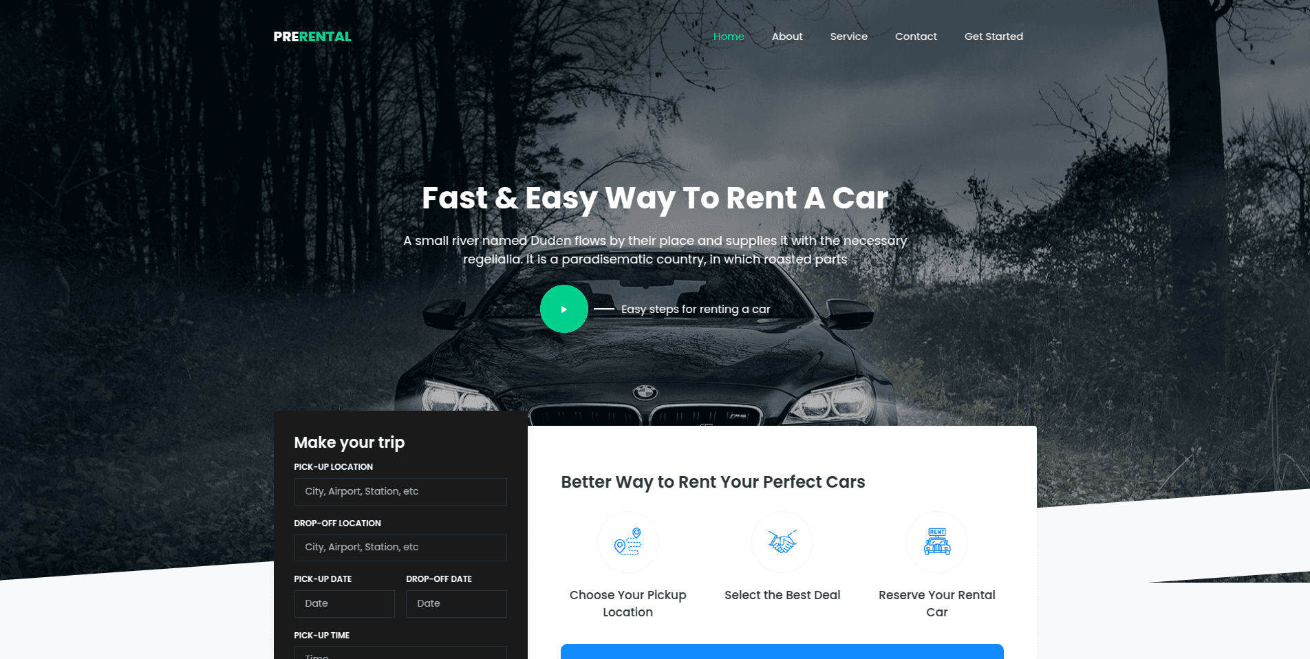 PreRental Website
