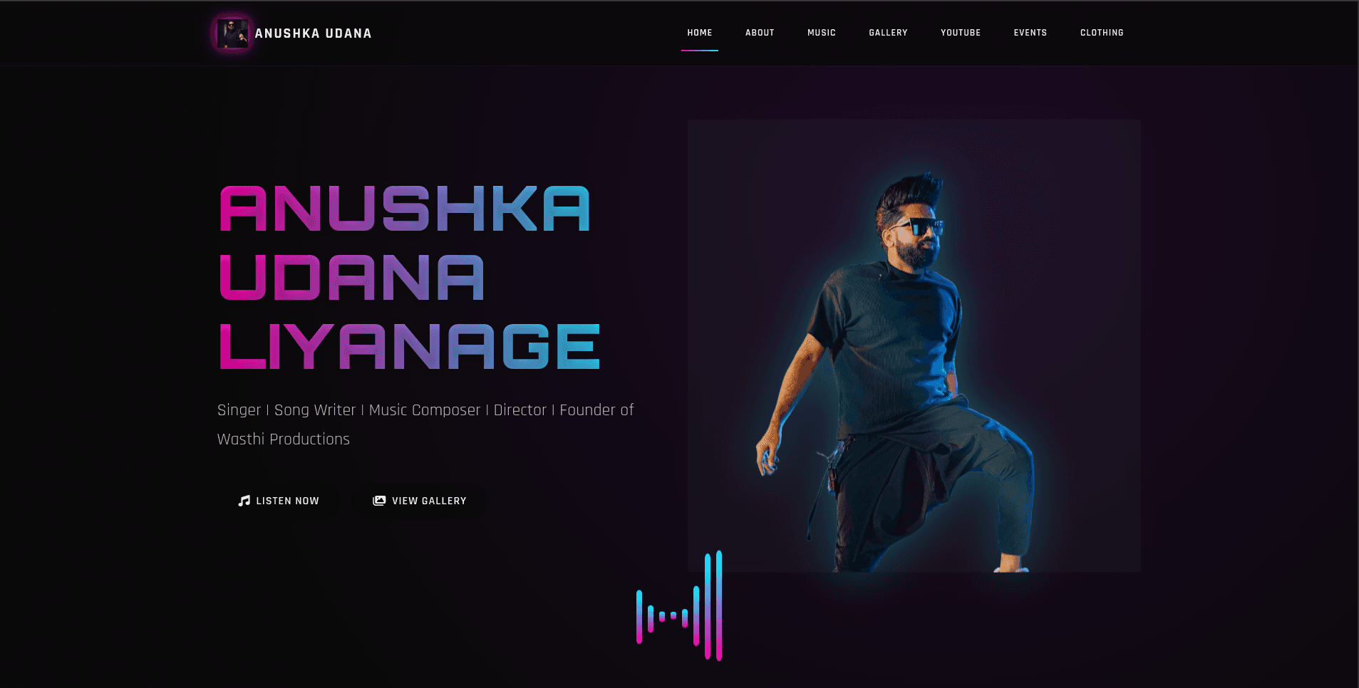 Anushka Udana Fanbase Website
